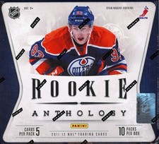 2011-12 Panini Rookie Anthology Hockey Hobby Box