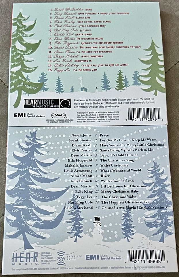 Baby, It’s Cold Outside/Santa Baby Hear Music CD Bundle — 第 3/3 张图片