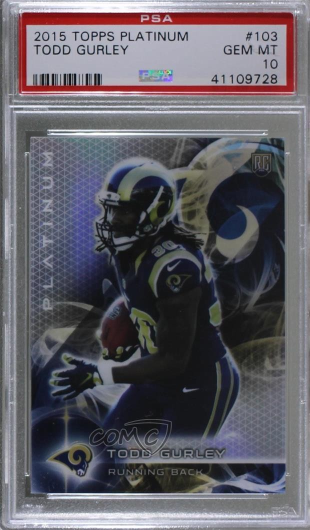 Todd Gurley Topps Platinum #103 Base
