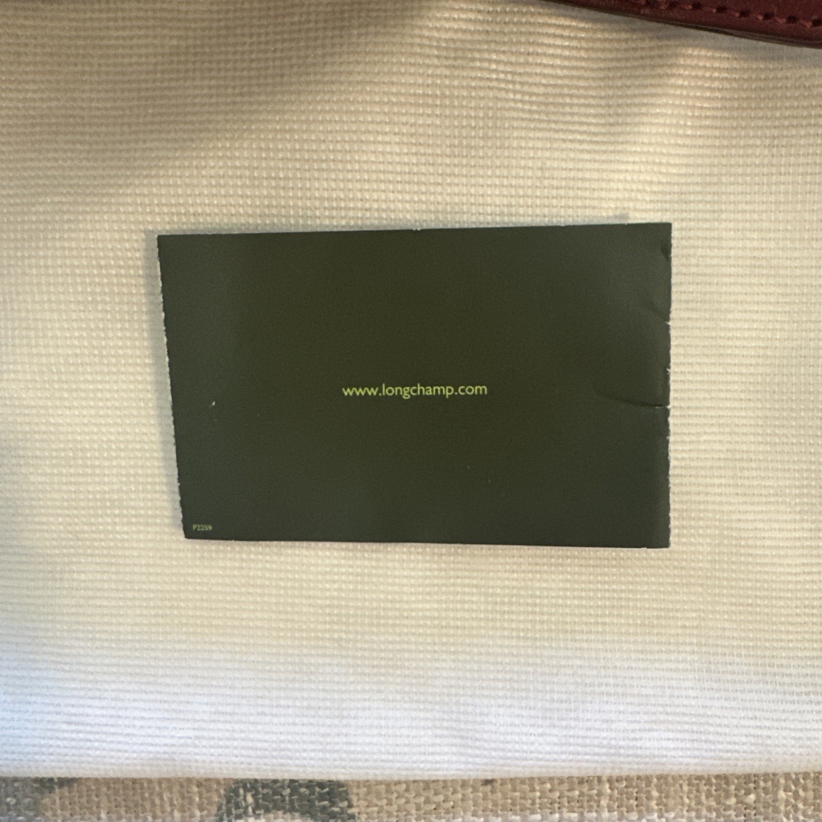 Authentic Longchamp Le Pliage Backpack Lambskin, … - image 8