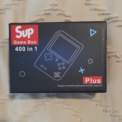 Sup Game Box Plus 400 in 1 Handheld Console Red, TV Out, Backlit Screen