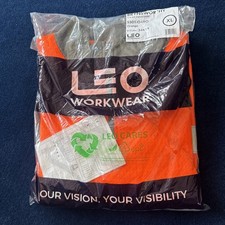 Leo Odzież robocza Brynsworthy Pomarańczowa odblaskowa 1/4 Zamek błyskawiczny Rozmiar XL