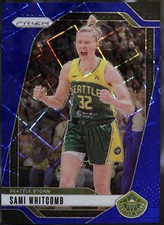 2024 Panini Prizm WNBA #88 Sami Whitcomb Blue Velocity Prizms Basketball VG