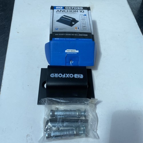 OXFORD ANCHOR 10 BRUTE FORCE HIGH SECURITY GROUND & WALL ANCHOR MOTORCYCLE BIKE