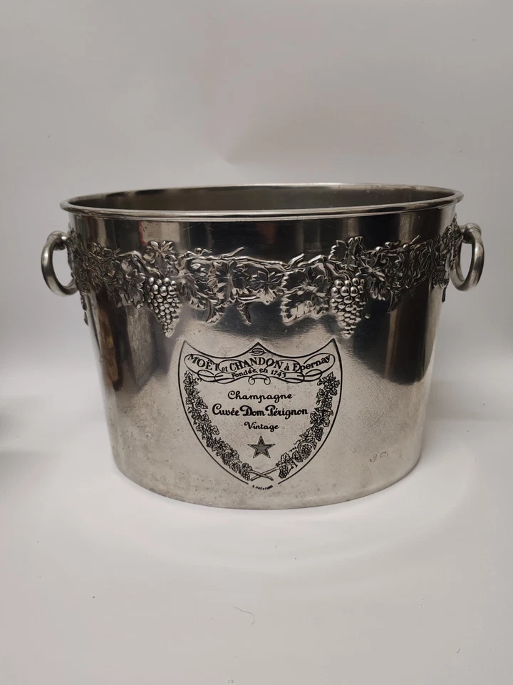 Moët & Chandon Champagne Dom Pérignon Eiskübel Metall – Groß für Magnum  - Bild 4 von 4