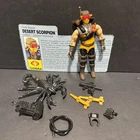 Vintage GI Joe - 1991 DESERT SCORPION 100% Complete with File Card HASBRO Cobra
