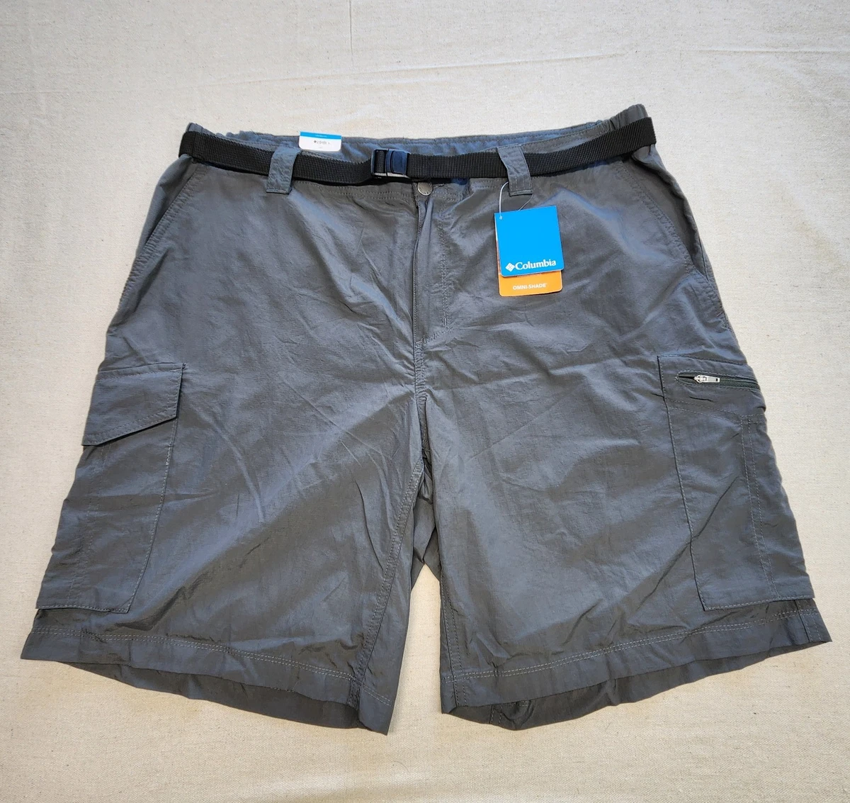 Columbia Men's Silver Ridge Utility Short, Hiking Shorts, City Grey, W30/L10