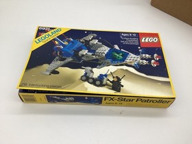 1985 LEGO FX Star Patroller 6931 100% Complete + Original Instructions & Box