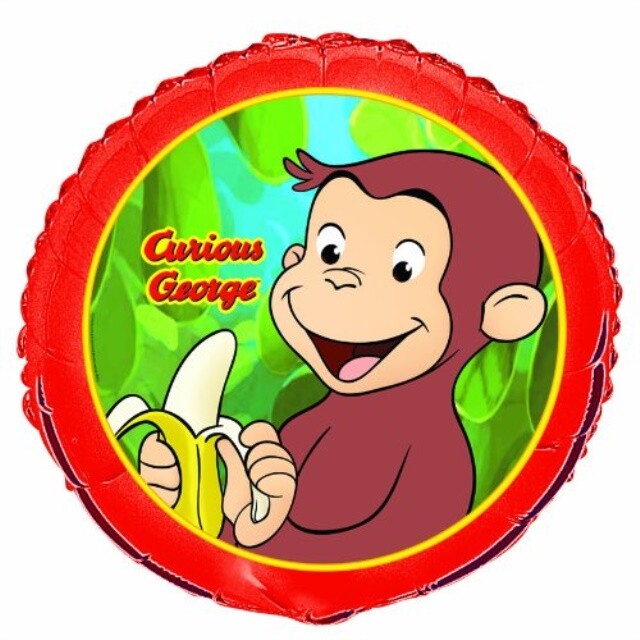 18 Foil Curious George Balloon For Sale Online Ebay