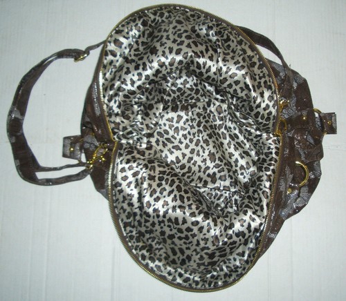 GALIAN NEW YORK TOTE/SHOULDER BAG w GOLD TONE ACCENTS - Imagen 5 de 5