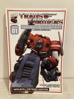 Transformers Dreamwave More Than Meets The Eye Guidebook Volume 1 Collection