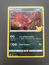 Yveltal 019/025 - Celebrations - Holo Rare - Pokemon Card TCG