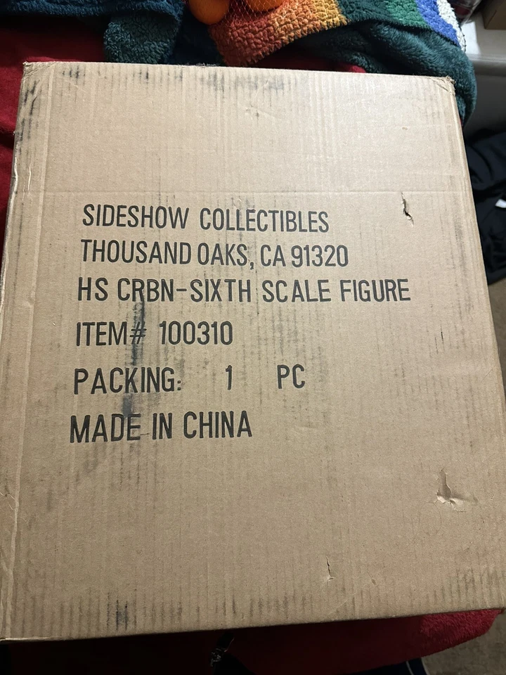 Han Solo in Carbonite 1/6 Sixth Scale Figure Star Wars Hot Toys Sideshow NIB  - Image 2 of 4