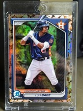 2024 Bowman Draft Chrome - Luis Baez Snack Pack Popcorn SSP #BDC-110 