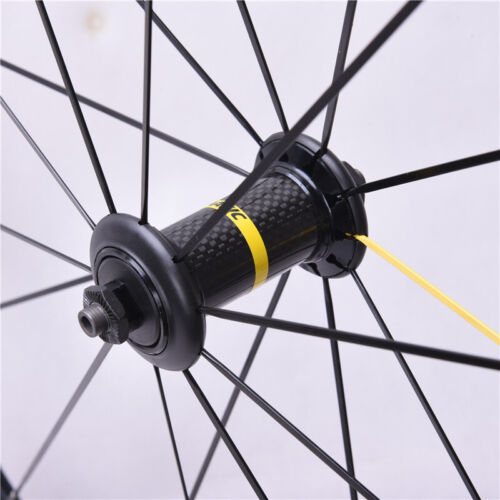 700C Tiefe 40 /50mm Rennrad Felge Räder City Fahrrad Getriebe Radsatz Carbon Hub - Bild 6 von 12