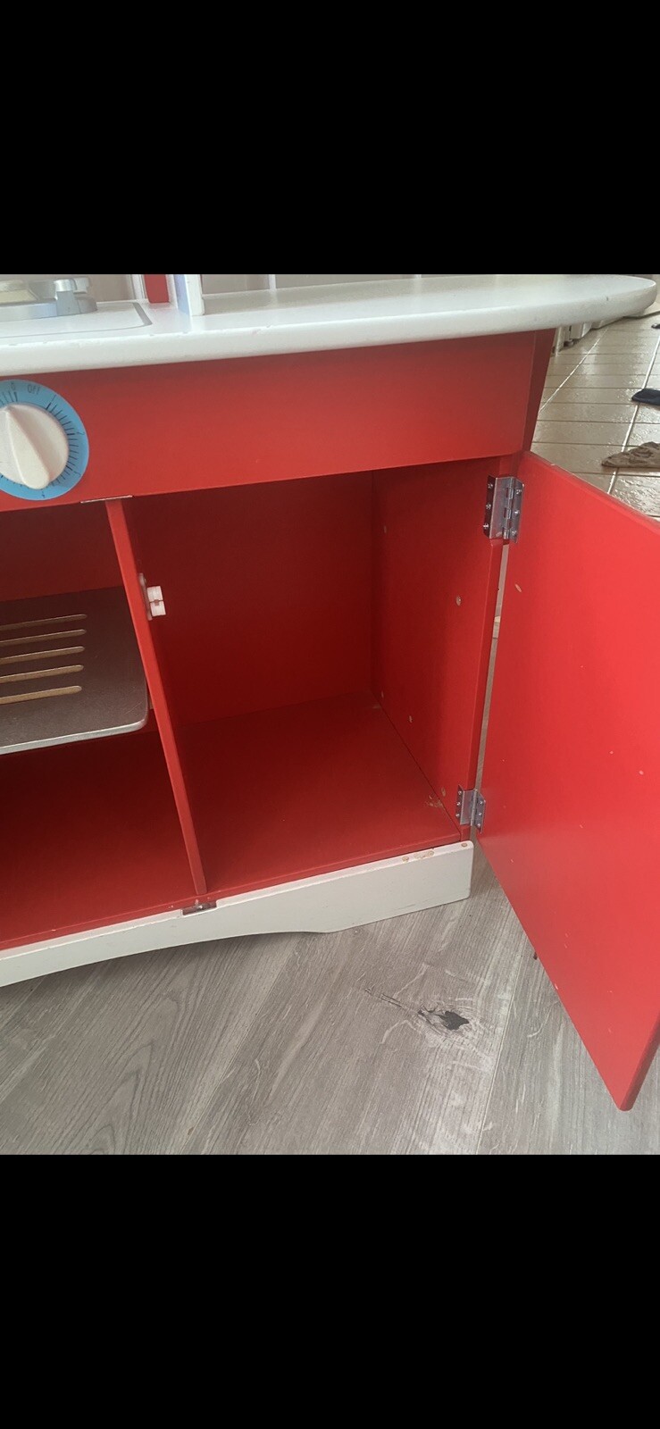 childrens wooden toy kitchen eBay