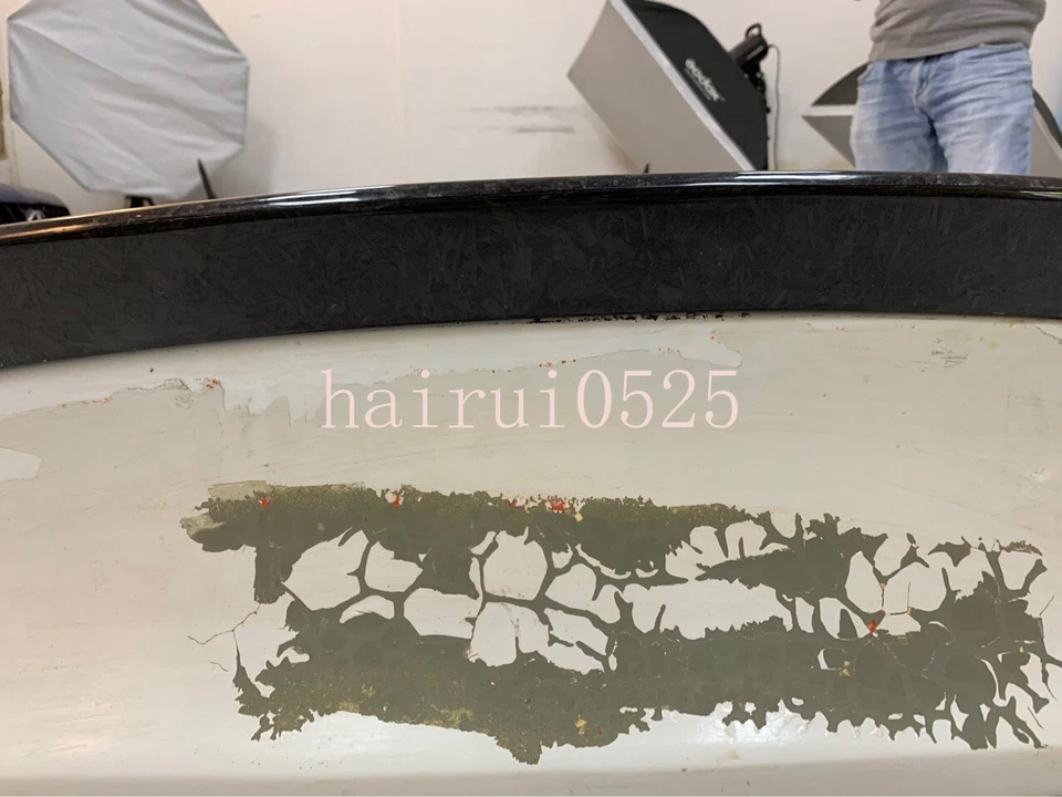 Alerón trasero de fibra de carbono forjado estilo V para Tesla modelo 3 17-21 Foto 4 de 4