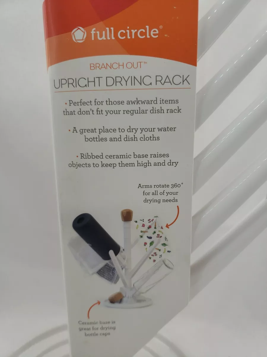 Full Circle Branch Out Upright Drying Rack White BPA Free with Ceramic Base NEW eBay