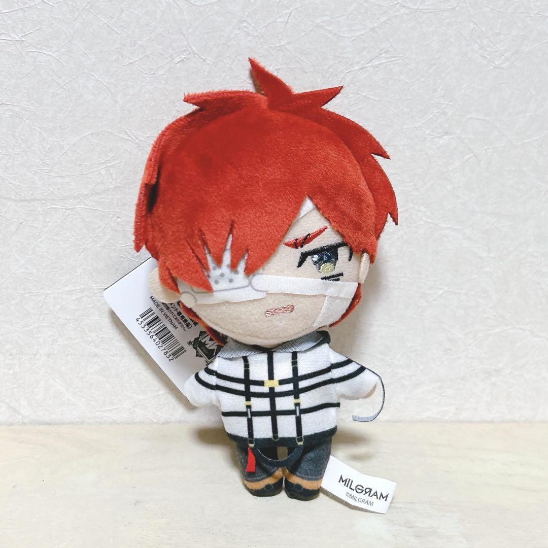 MILGRAM Plush Doll Mascot Stuffed Toy Ball Chain Part.2 Futa 13cm