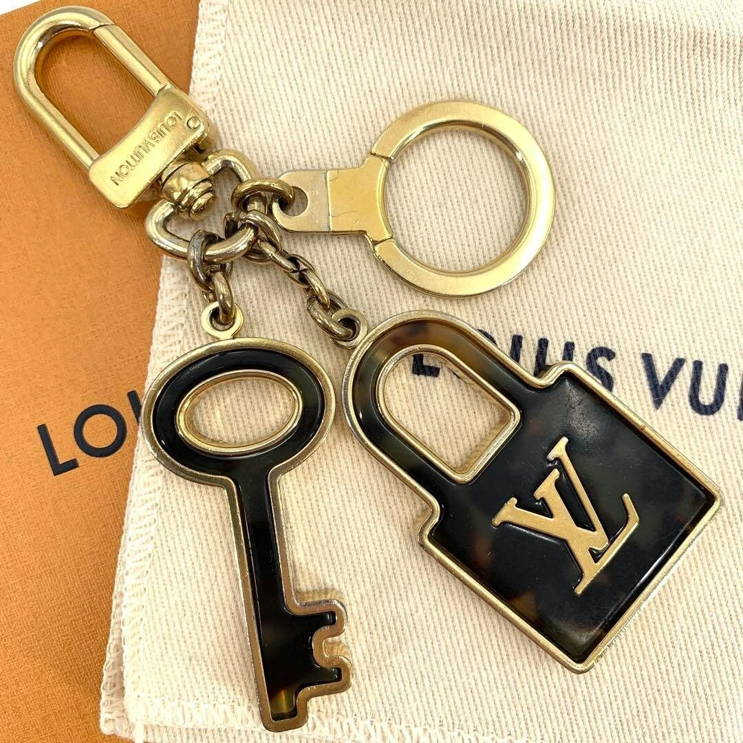 Louis Vuitton M66132 Bag Charm Porte Cles Confidence Gold Usde  
