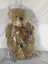 2017 Anico Int'l Inc Tan Teddy Bear 17 Inch Floppy Plush Stuffed Animal Sealed