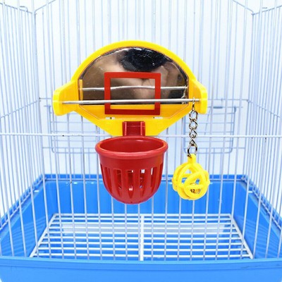 1 Set Pet Bird Training Toys Parrot Basketball Spielzeug Papagei Kauspielzeug.