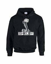 Ford Mustang Shelby Cobra Hooded Sweatshirt Licensed Motor Company Hoodie Hood