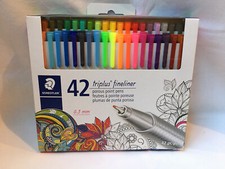 NEW Staedtler Triplus fineliner Marker Set 42 Count 334 C42 G 