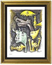 Pablo Picasso “Guernica" Signed & Hand-Numbered Ltd Ed Print (unframed)