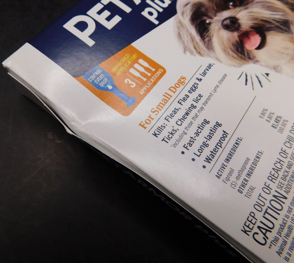 2 Pk Pet Armor Plus For Small Dogs 522 Ibs 3 Treatments Ea Box New