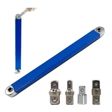 Upgraded Impact Ready Offset Extension Wrench, Tight Reach Extension Wrench Set