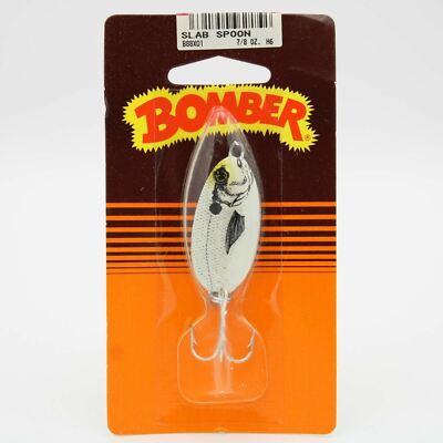 Bomber Lures Slab Spoon B88X01 7/8 oz Fishing Tackle