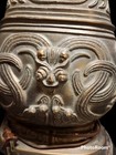  Vtg James Mont Style Asian Chinese Brass Bronze Table Lamp - Working Tested — photo 3