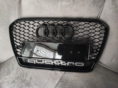 Für 2012-2015 Audi A5 S5 B8.5 Frontgrill (Black Edition Quattro)