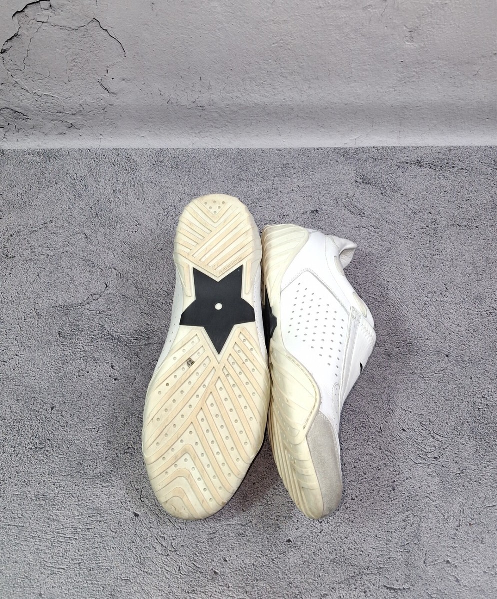 Size 39 - Christian Dior Women's White Leather & Suede D-Fence