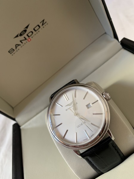 Reloj Sandoz clásico De Mecanismo Automático
