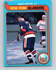(HCW) 1979-80 O-Pee-Chee #334 Jean Potvin  New York Islanders V20159