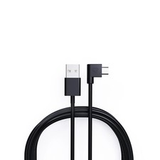 1.8 m Right Angle Micro USB Cable -USB 2.0 A to Right Angle Micro B - Blk