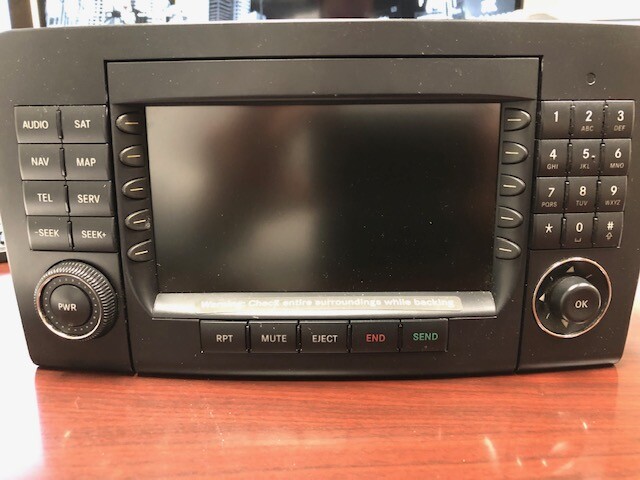MERCEDES NAVIGATION UNIT W164 COMAND UNIT PN 164-870-40-89 