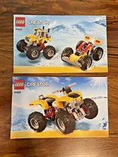 Lego Creator Turbo Quad 31022 - Instruction Manuals Only
