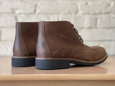 Bostonian Suede Brown Chukka‎ Boots Bostonian Dezmin Mid 26133408 Mens Brown Suede Lace Up  main image 3