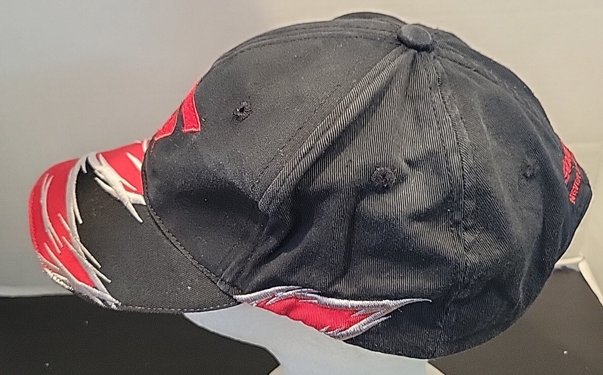 Snap On Tools Adjustable Logo Hat Black Gray Red … - image 4