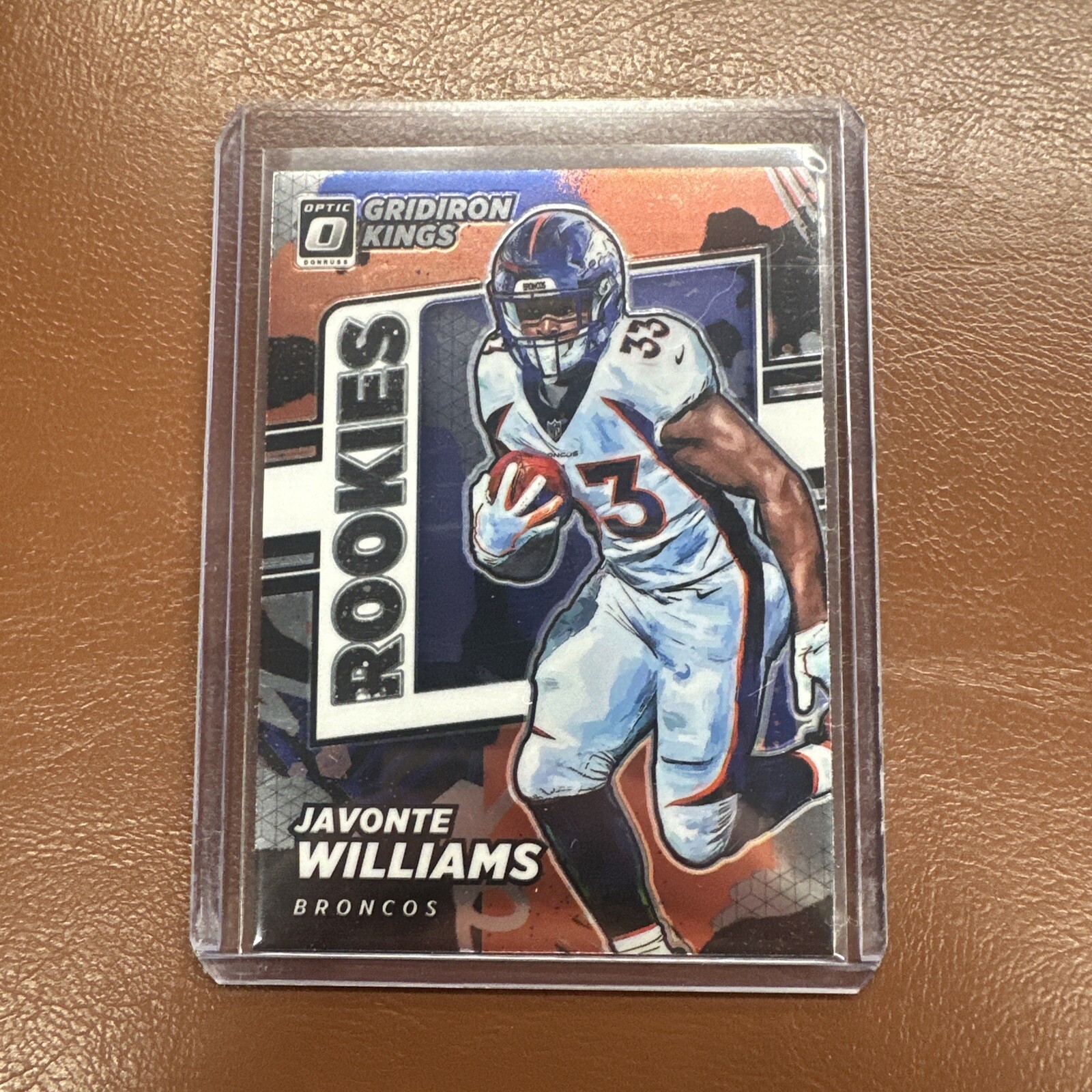 2021 Panini Donruss Optic - Rookie Gridiron Kings #RGK-13 Javonte Williams (RC)