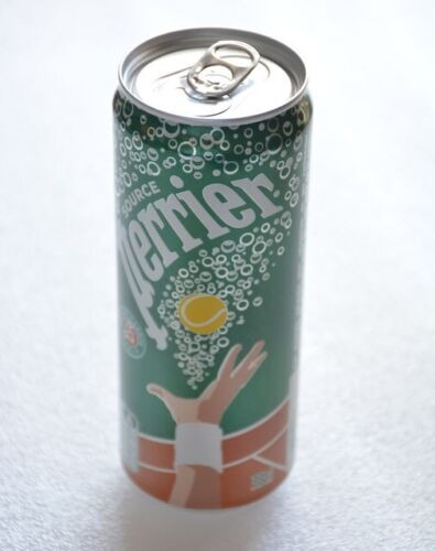 PERRIER Roland Garros 2022 -  1 can - canette VIDE Perrier - Photo 1/5