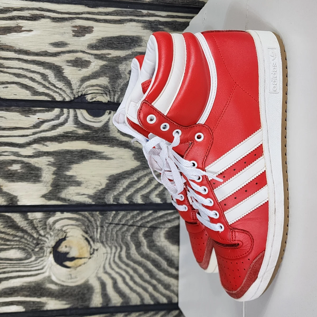 Adidas day one on sale red sneakers