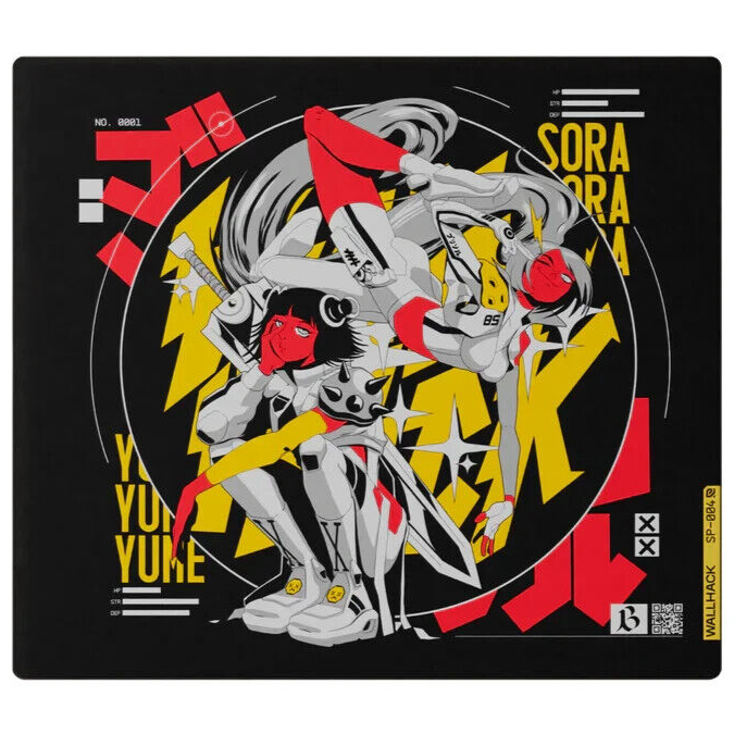 【アームスリーブ付属 】WALLHACK SP-004 Arcade Twins WALLHACK SP-004 Limited Edition: Twins Skypad Gaming Glass
