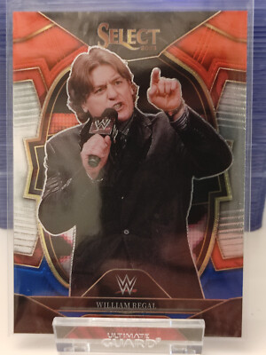 William Regal Red/Blue Prizm | Panini WWE Select 2023