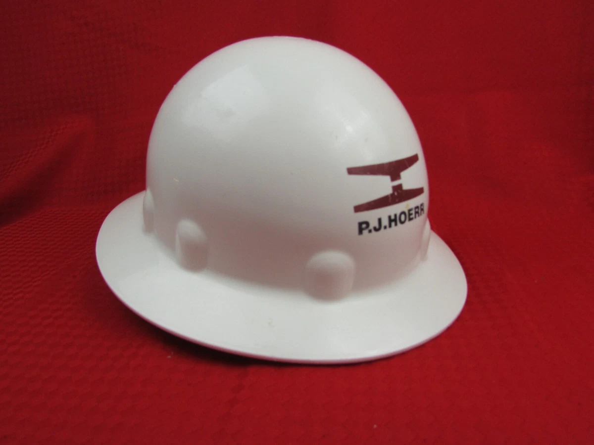 Fibre Metal E1RW Full Brim Hard Hat Ratchet Suspension W logo