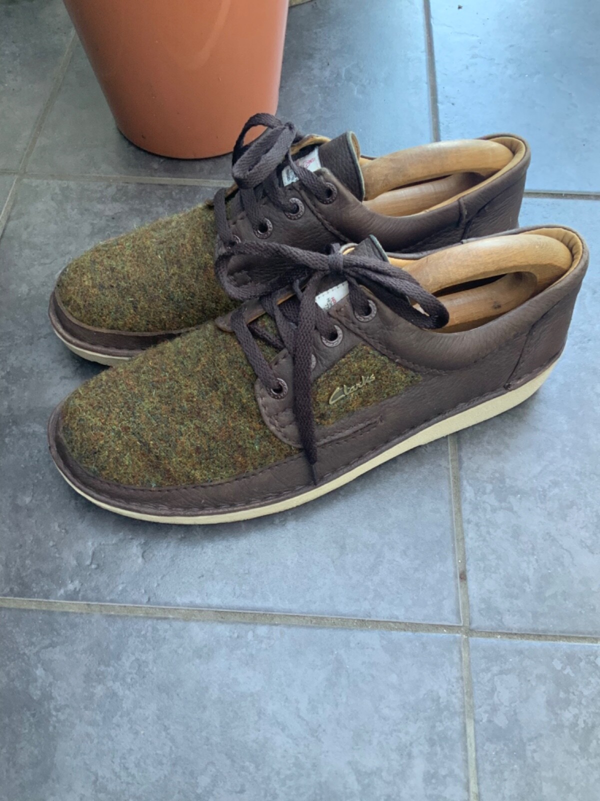 CLARKS HARRIS TWEED UK 10 AIR ACTIVE 30 