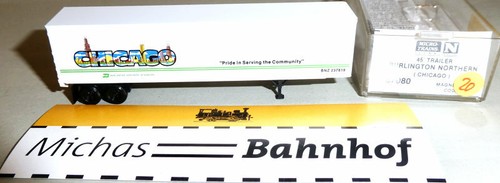 Chicago 45' Trailer Burlington Northern Micro Trains Line 67080 1:160 ¡20 å | Zustand: Gebraucht